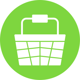 Shopping basket icon