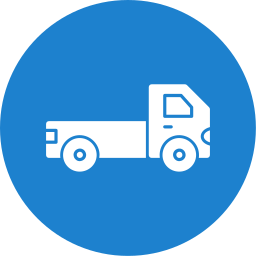 Pick up truck icon