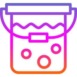 Water bucket icon