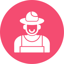 agricultor icono