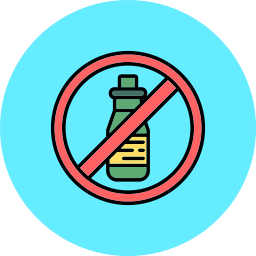 No alcohol icon