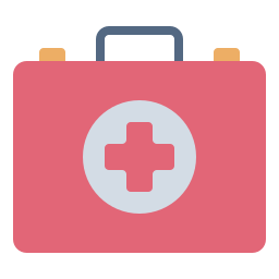 First aid kit icon