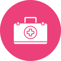 First aid kit icon