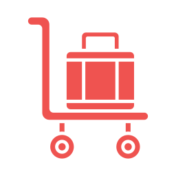 Airport cart icon