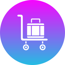 Airport cart icon