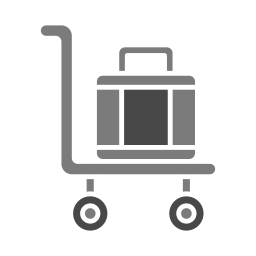 wózek lotniskowy ikona