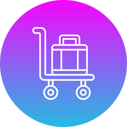 Airport cart icon