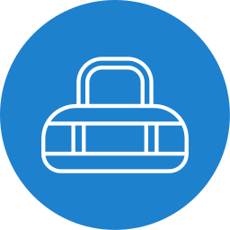 Duffle bag icon