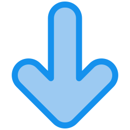 Arrow down icon