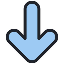 Arrow down icon