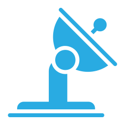 Satellite dish icon