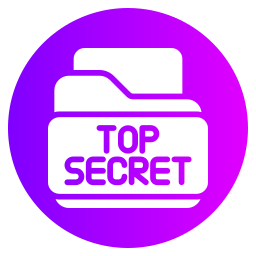 top secret Icône