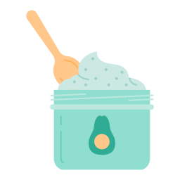 Body scrub icon