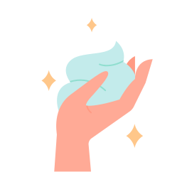 Face cream icon