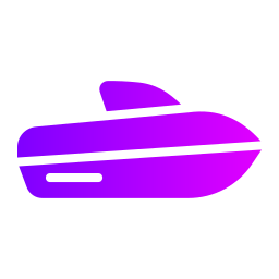 Скоростной катер иконка