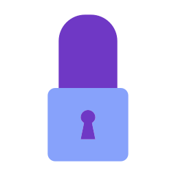 Lock pick icon