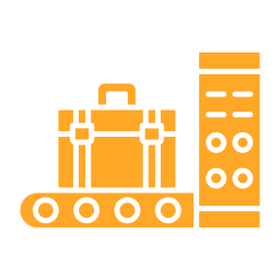 Luggage scan icon