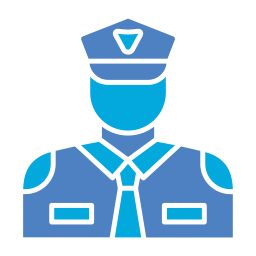 guardia de seguridad icono