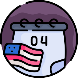 Independence day icon