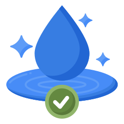 Clean water icon