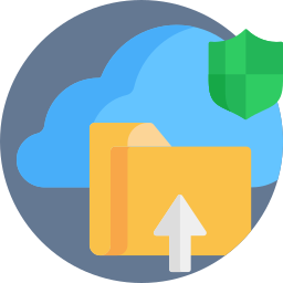 computación en la nube icono