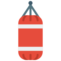 Punching bag icon