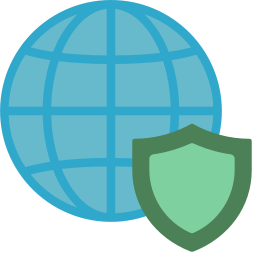 sicurezza internet icona