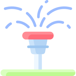 sistema de irrigação Ícone