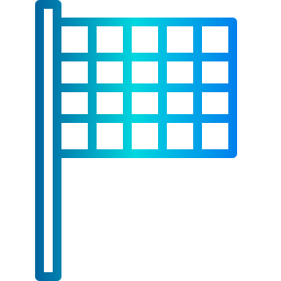 bandiera finale icona