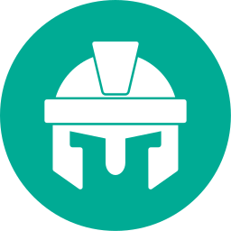 Roman helmet icon