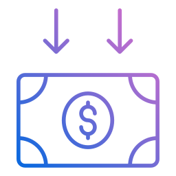 Money flow icon