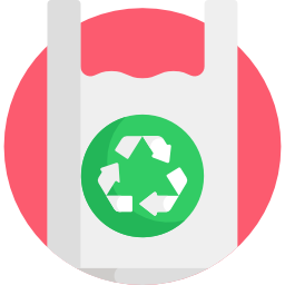 Мешок для вторичной переработки иконка