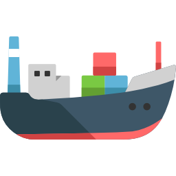 Cargo ship ikon