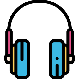 Écouteurs Icône