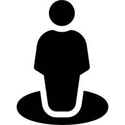 posizione umana icona