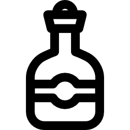 botella de tequila icono