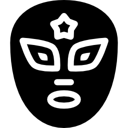 máscara mexicana Ícone