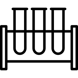 suporte para tubos de ensaio Ícone