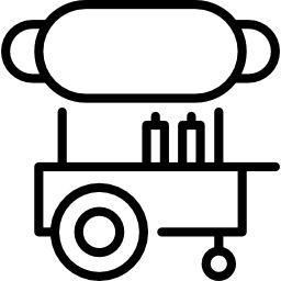 Hot Dog Cart icon
