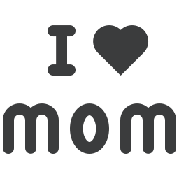 Mother's day icon