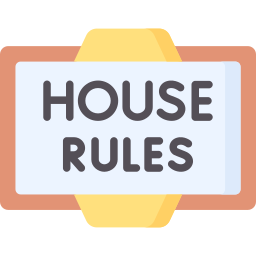 zasady panujące w domu ikona