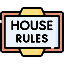 zasady panujące w domu ikona