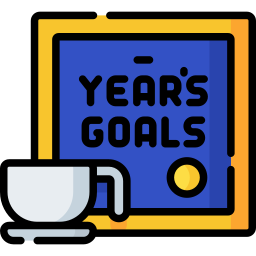 Year goals icon