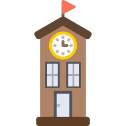 Clock tower icon