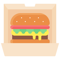 hamburguesa icono