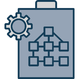 Organization chart icon