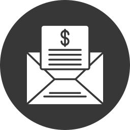 e-mail envelop icoon