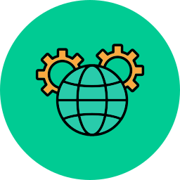 gestión global icono