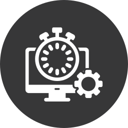 Fast processing icon