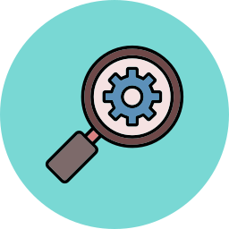 Magnifying glass icon